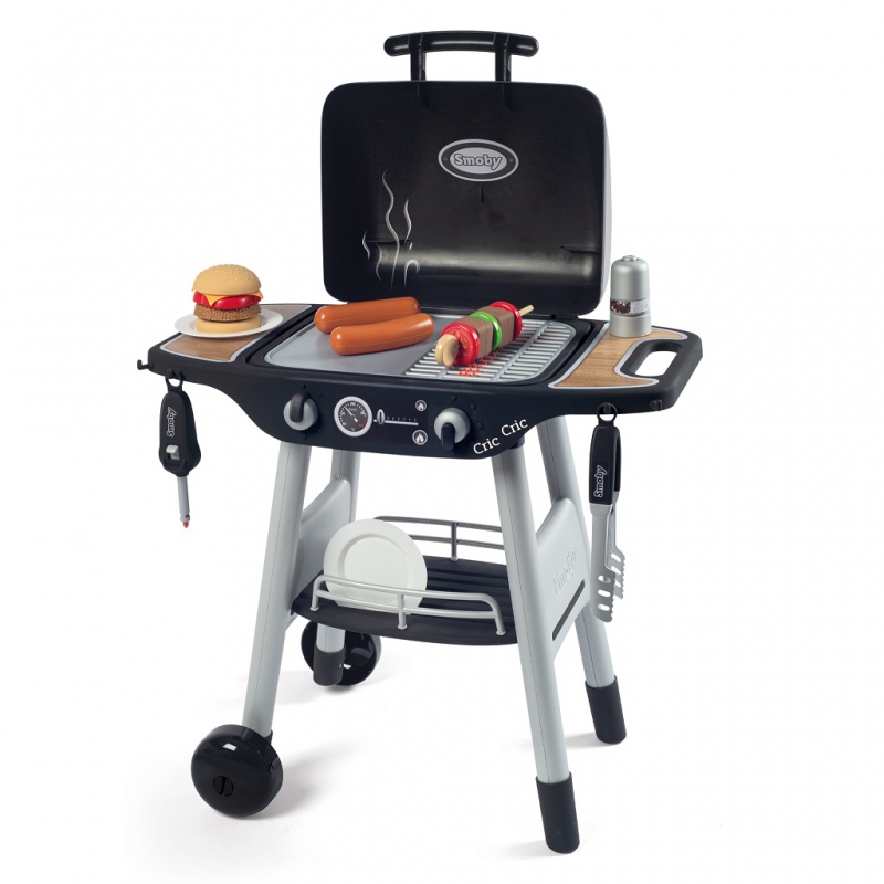 SMOBY Garden Grill vaikams Grilis su 18 priedų