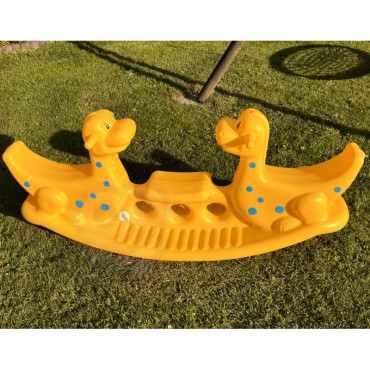 WOOPIE kelių vietų Dino Balance Swing Geltona
