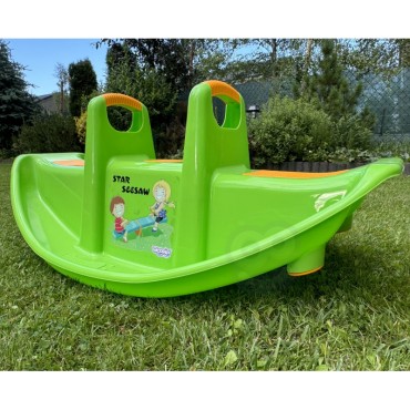 WOOPIE daugiavietis rokeris STAR Balance Swing Green