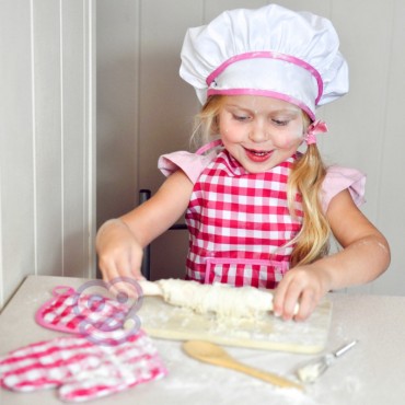 WOOPIE Little Chef komplektas Chef's Outfit Kitchen Accessories 7 vnt.