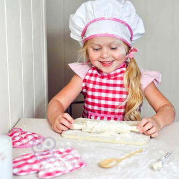 WOOPIE Little Chef komplektas Chef's Outfit Kitchen Accessories 7 vnt.